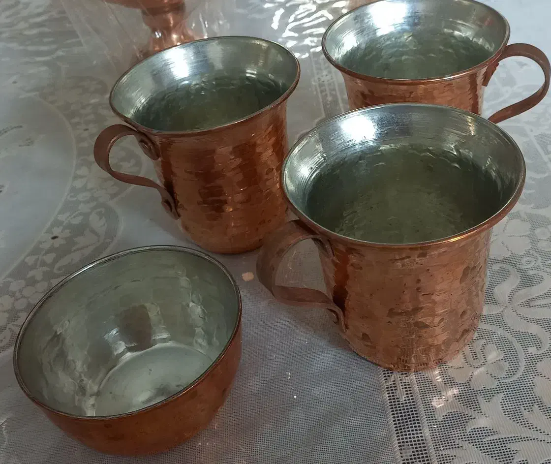 لیوان مسی|کلکسیون اشیاء عتیقه|زنجان, |دیوار