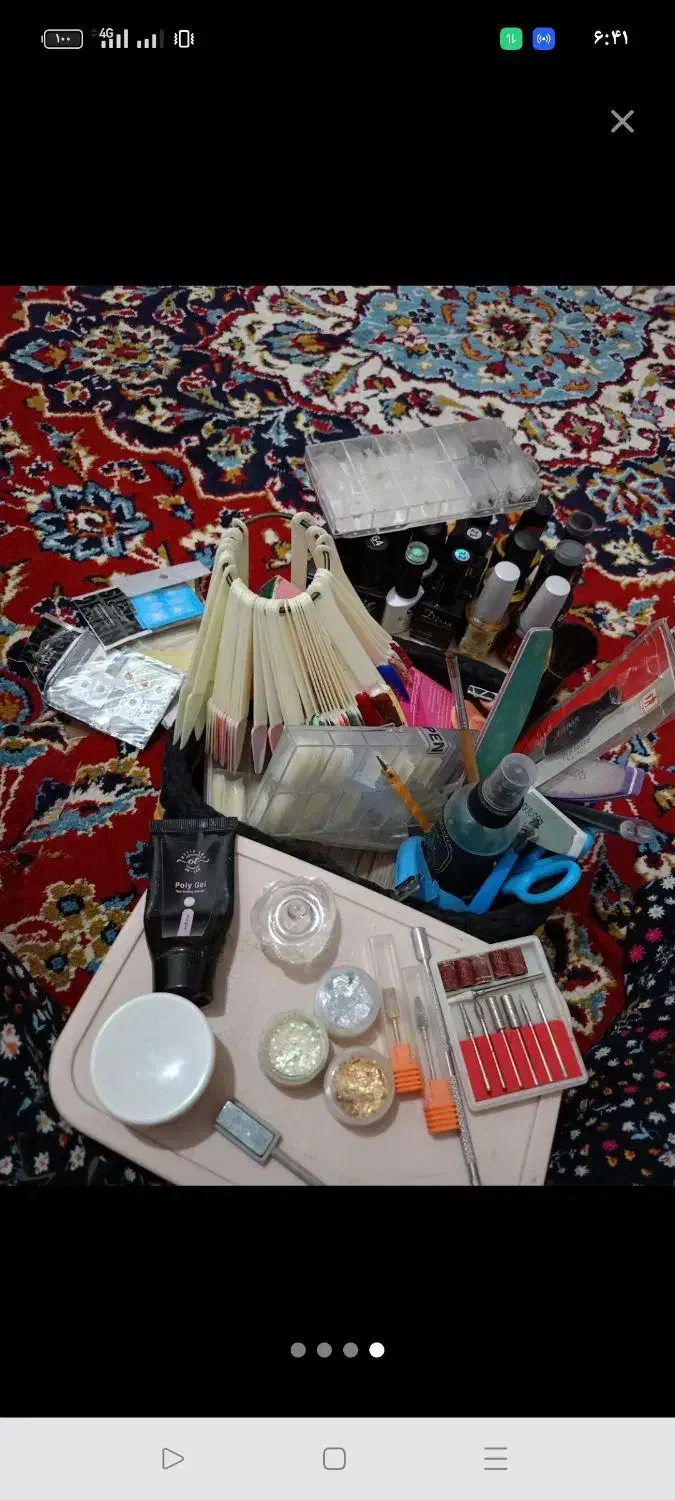 لوازم کاشت ناخن صفرتاصدبدون لوازم برقی|آرایشی، بهداشتی، درمانی|آبدانان, |دیوار