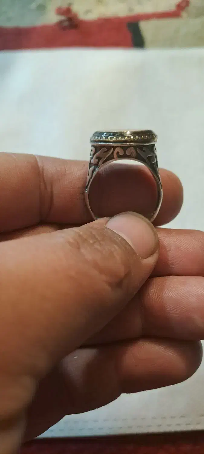 انگشتر نقره|جواهرات|ری, علایین|دیوار