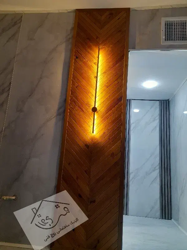 دیوار پوش چوب ترموود طبیعی|مصالح و تجهیزات ساختمان|تهران, شهرک طالقانی|دیوار