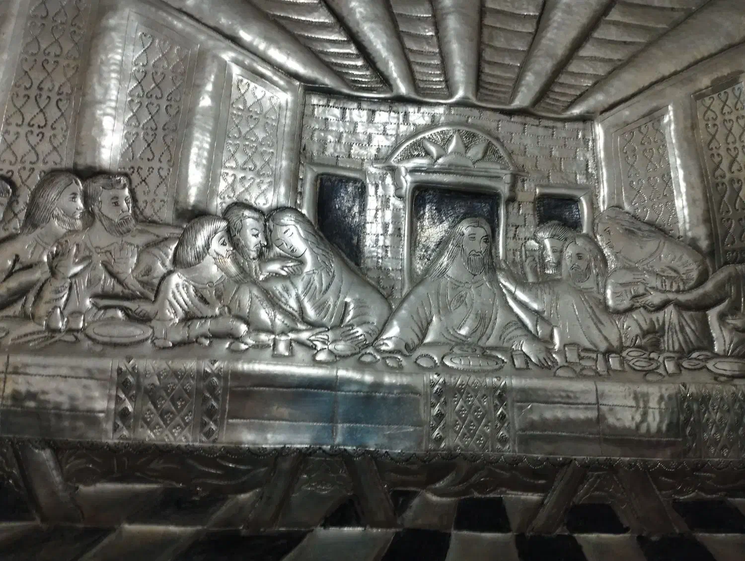 سینی قدیمی|کلکسیون اشیاء عتیقه|خرمآباد, |دیوار