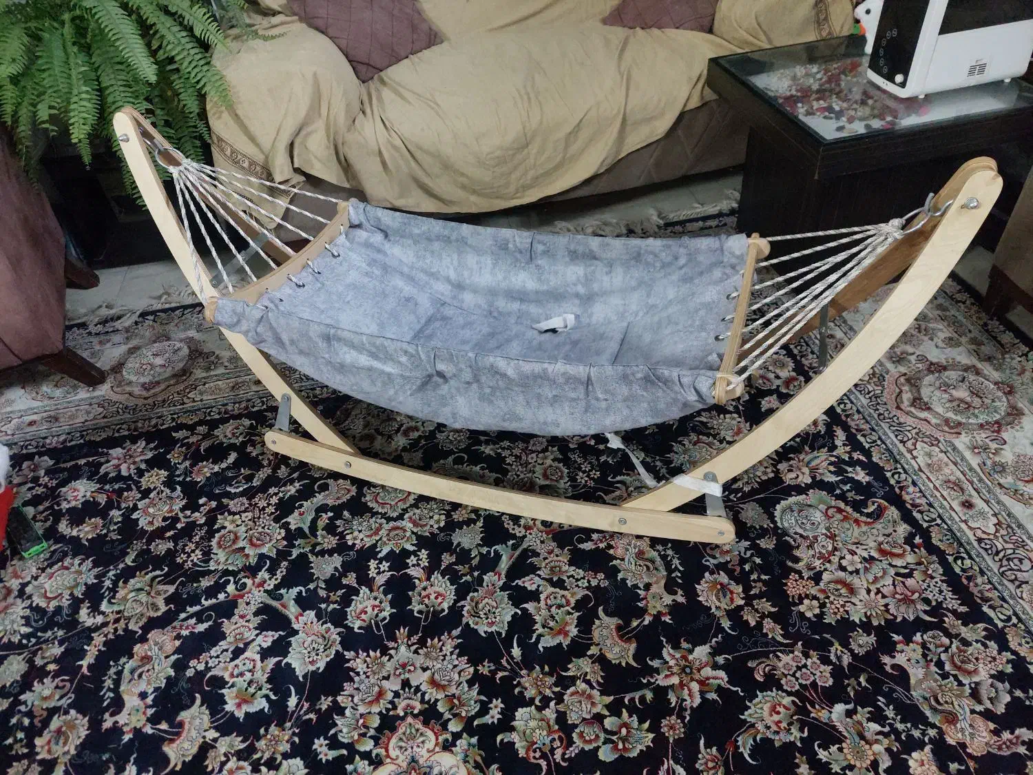 گهواره هشت طنابه نوزاد|اسباب و اثاث بچه|زاهدان, |دیوار