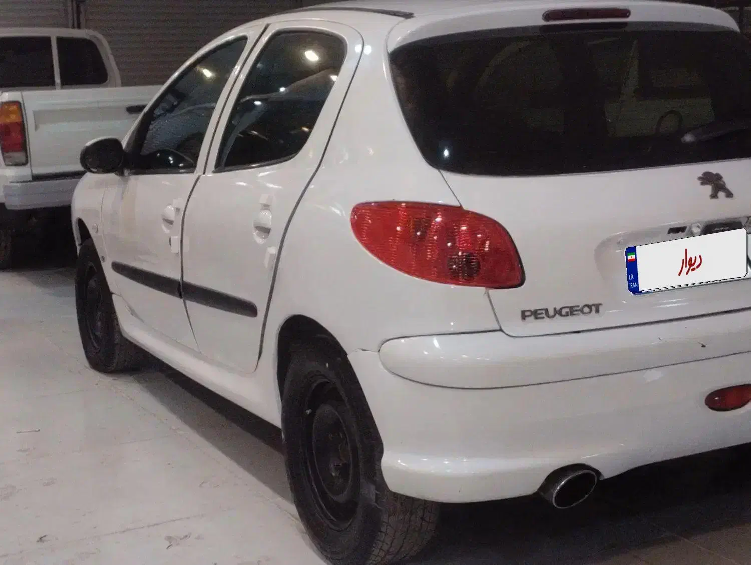 206تیپ دومدل ۸۴|خودرو سواری و وانت|کوه چنار, |دیوار