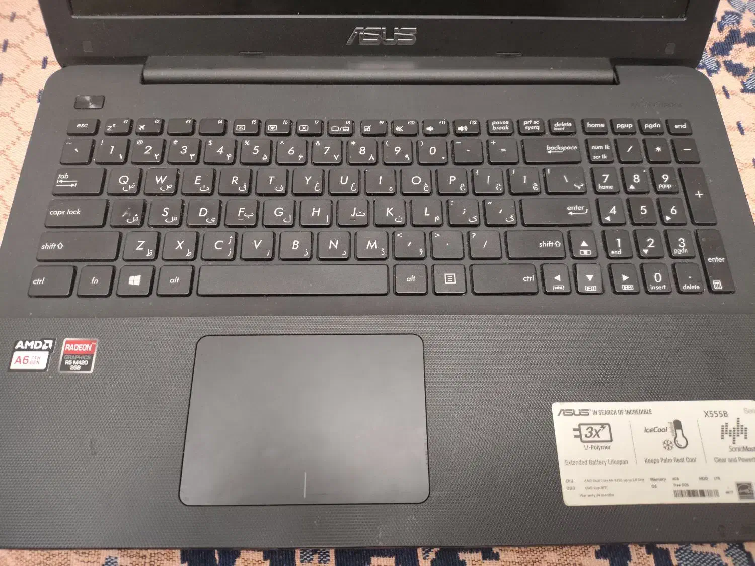 لپ تاپ asus ((ایسوس)) سالم و نو|رایانه همراه|تهران, ایران|دیوار