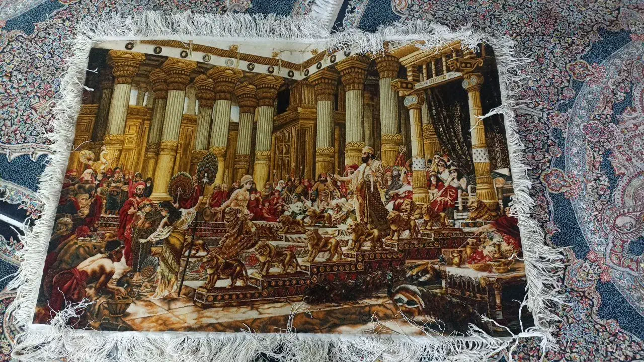 فروش تابلو فرش|تابلو فرش|هرسین, |دیوار