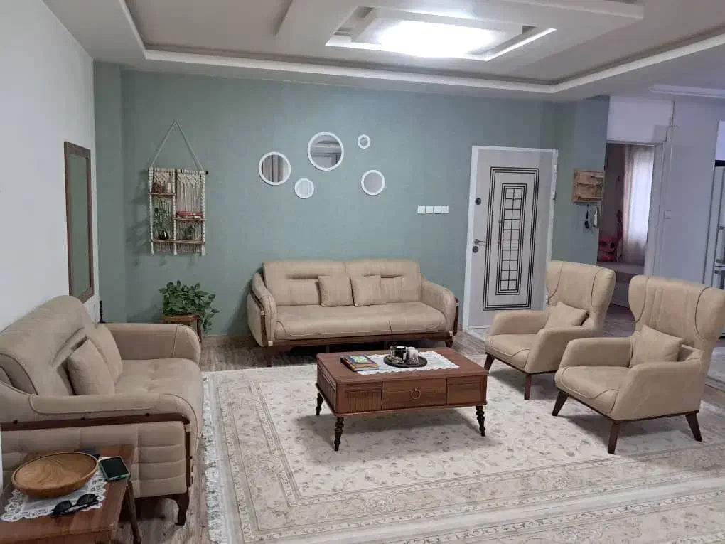 مبل ۷نفره با جلو میزی|مبلمان خانگی و میز عسلی|رضوانشهر, |دیوار