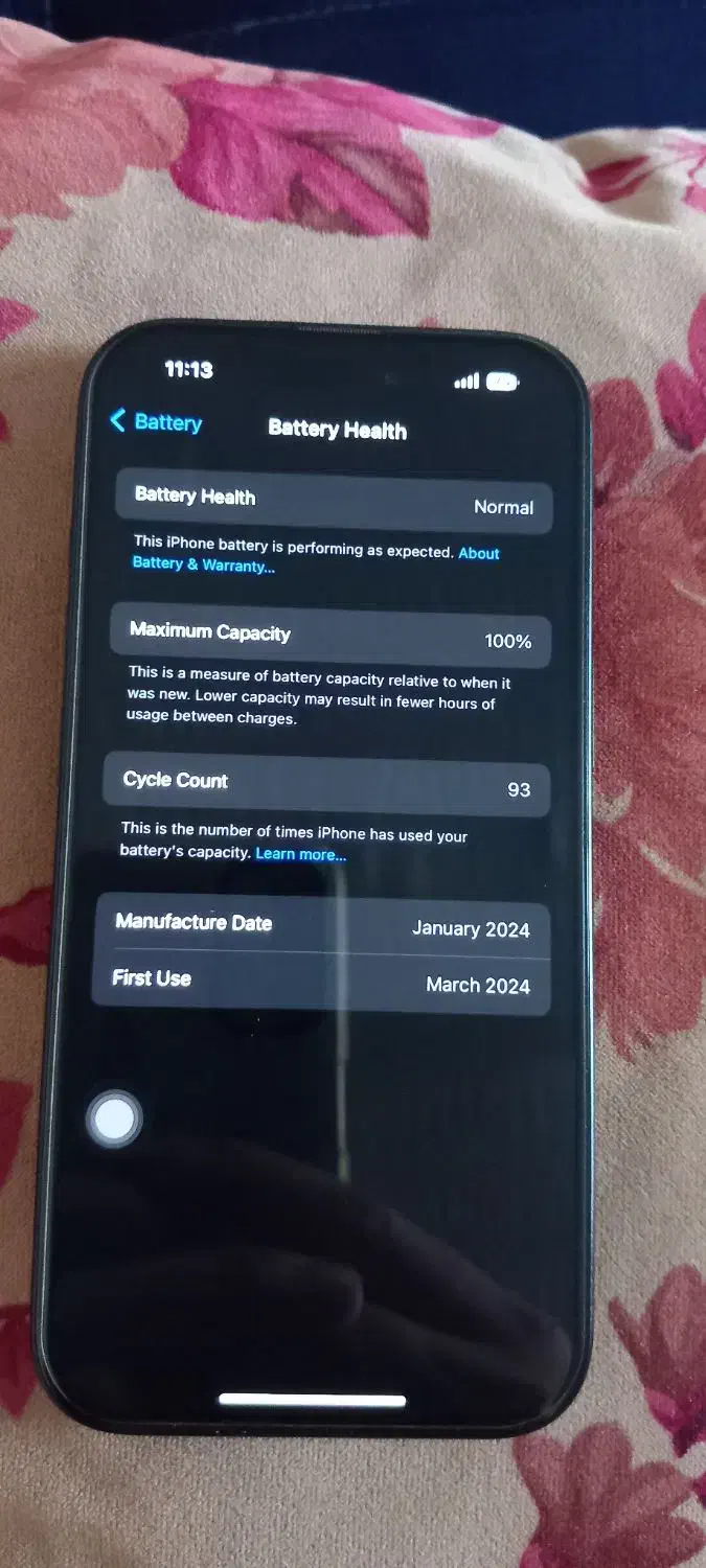 گوشی آیفون ۱۵ نرمال|موبایل|سنندج, |دیوار
