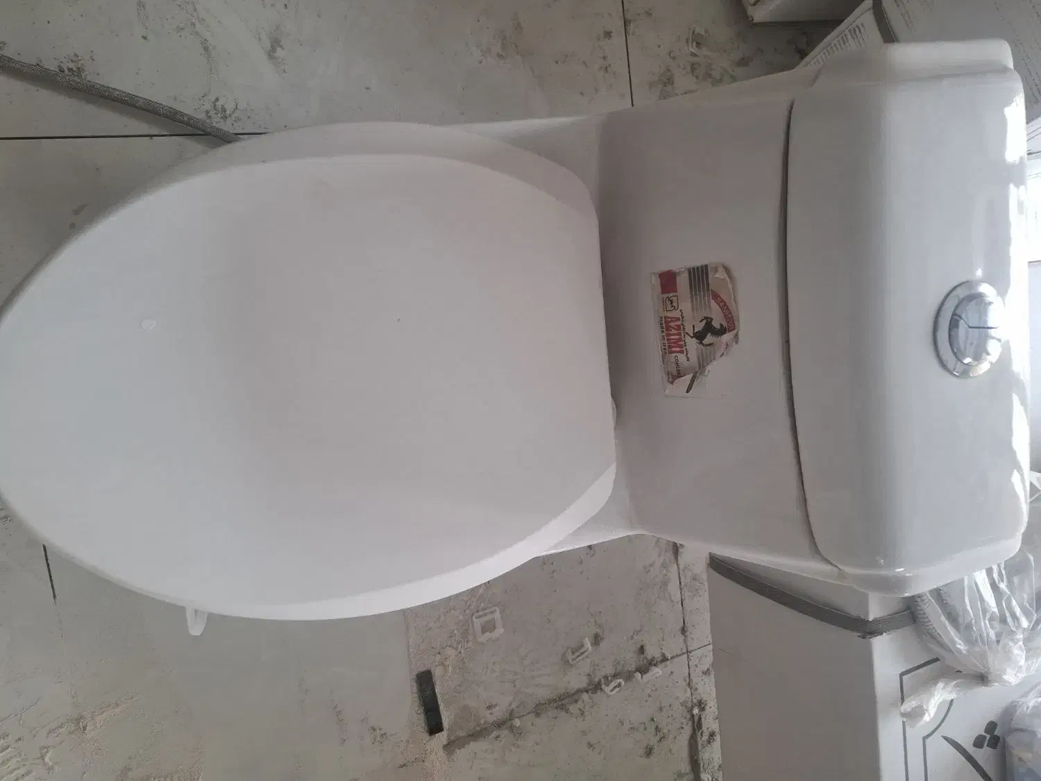 توالت فرنگی در حد نو|لوازم سرویس بهداشتی|بروجرد, |دیوار