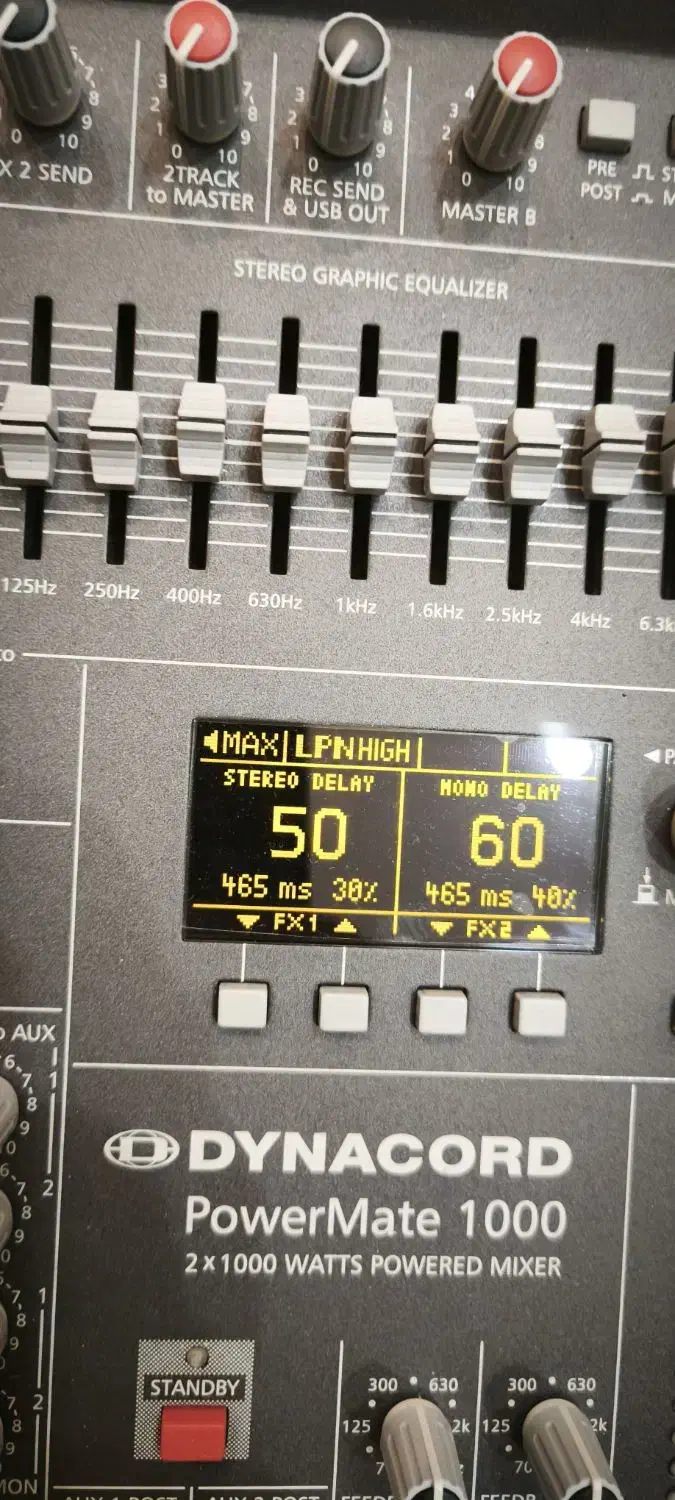 پاور میکسر دایناکورد 1000سری3 اصل آلمان|سیستم صوتی خانگی|تهران, چیتگر شمالی|دیوار