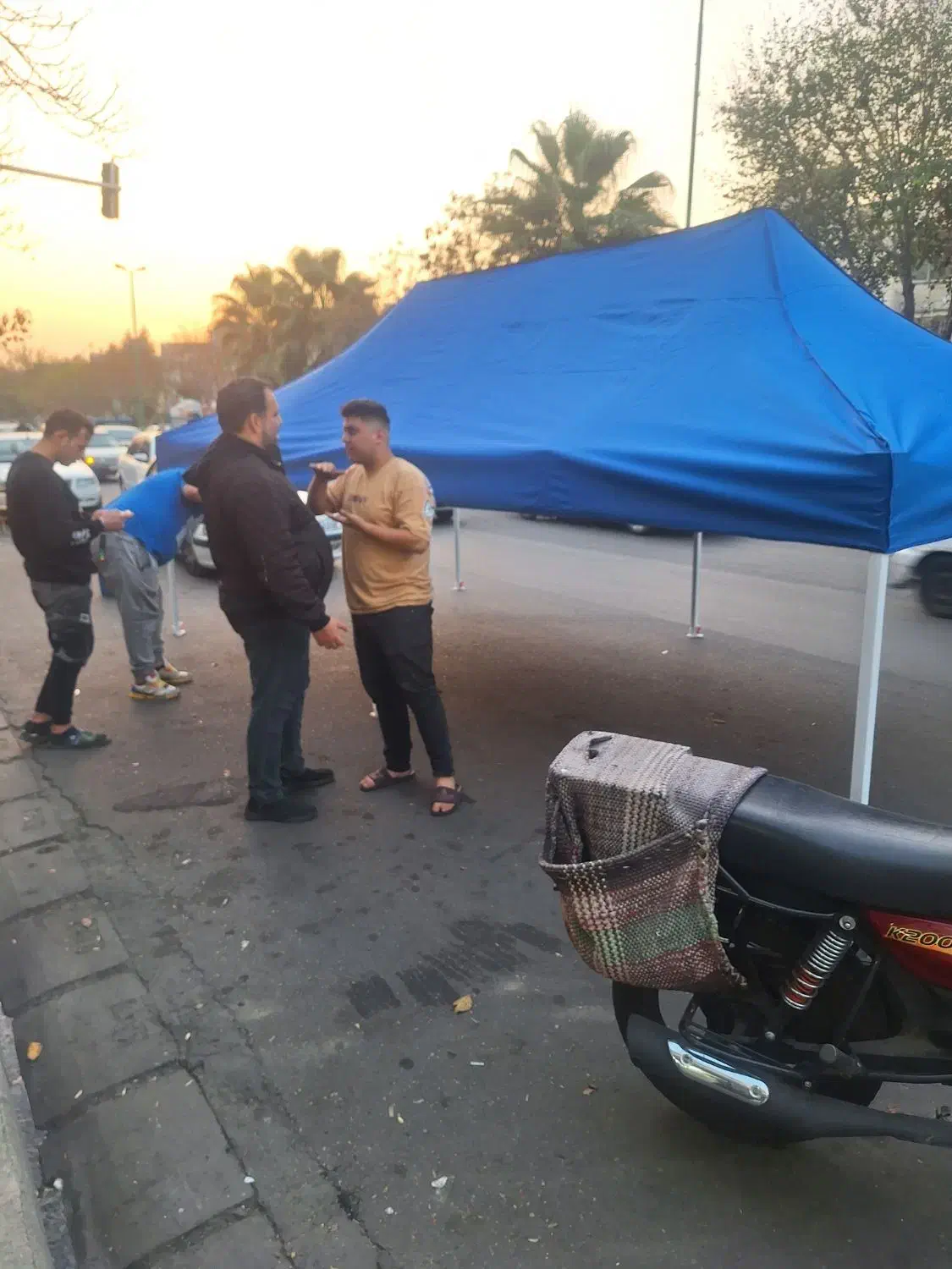 سایبان دورپوشش چتر الاچیق 4فصل سیار|کوهنوردی و کمپینگ|تهران, افسریه شمالی|دیوار