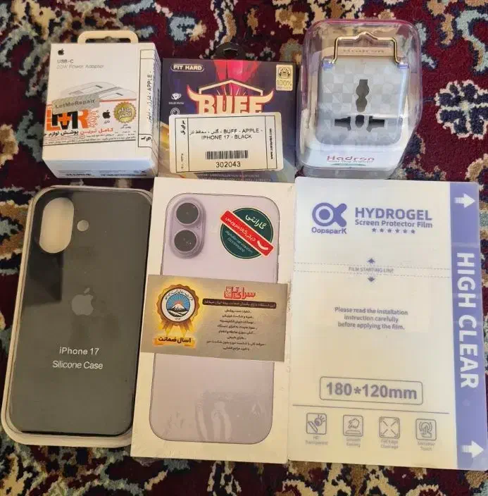 آیفون 17 ch نرمال|موبایل|تهران, ونک|دیوار