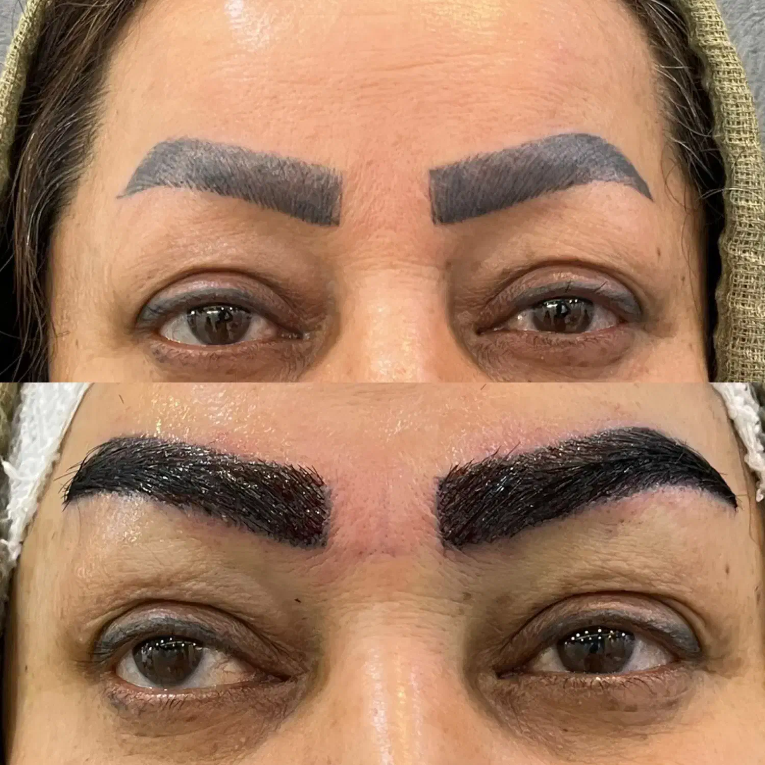 کاشت ابرو تخصصی طبیعیو با ظرافت بالا با قیمت مناسب|خدمات آرایشگری و زیبایی|رشت, گلسار|دیوار