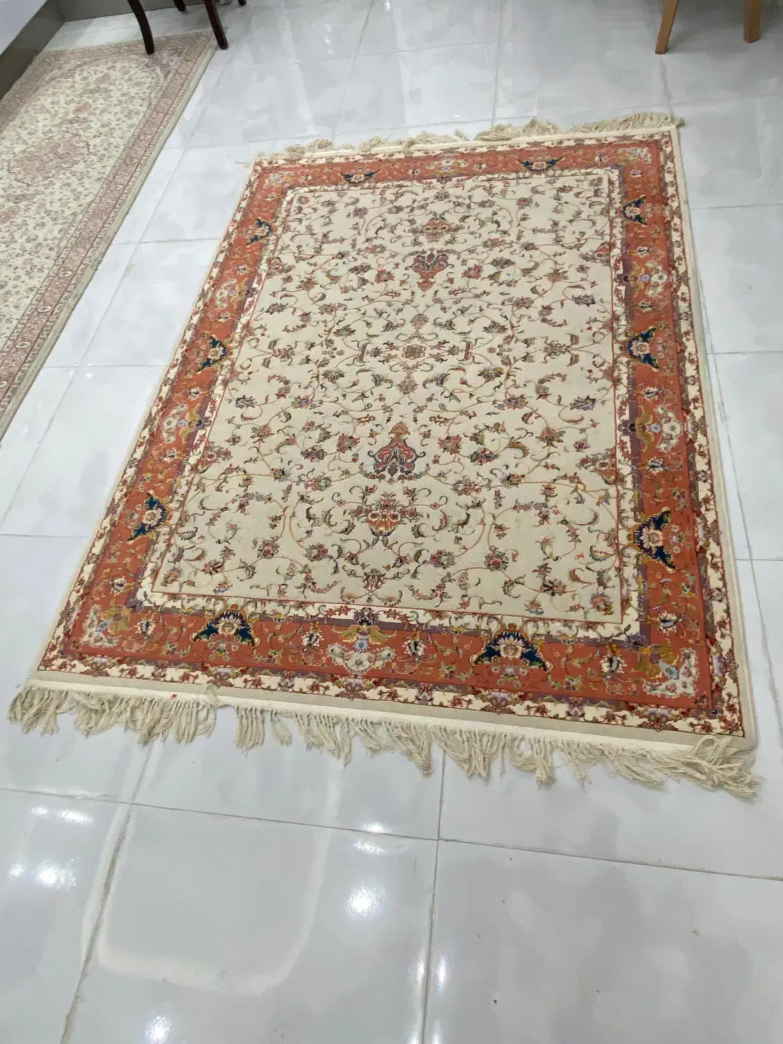 قالیچه ابریشم|فرش|اردبیل, |دیوار