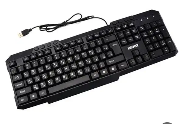 کیبرد MACHER|قطعات و لوازم جانبی رایانه|مشهد, کلاهدوز|دیوار