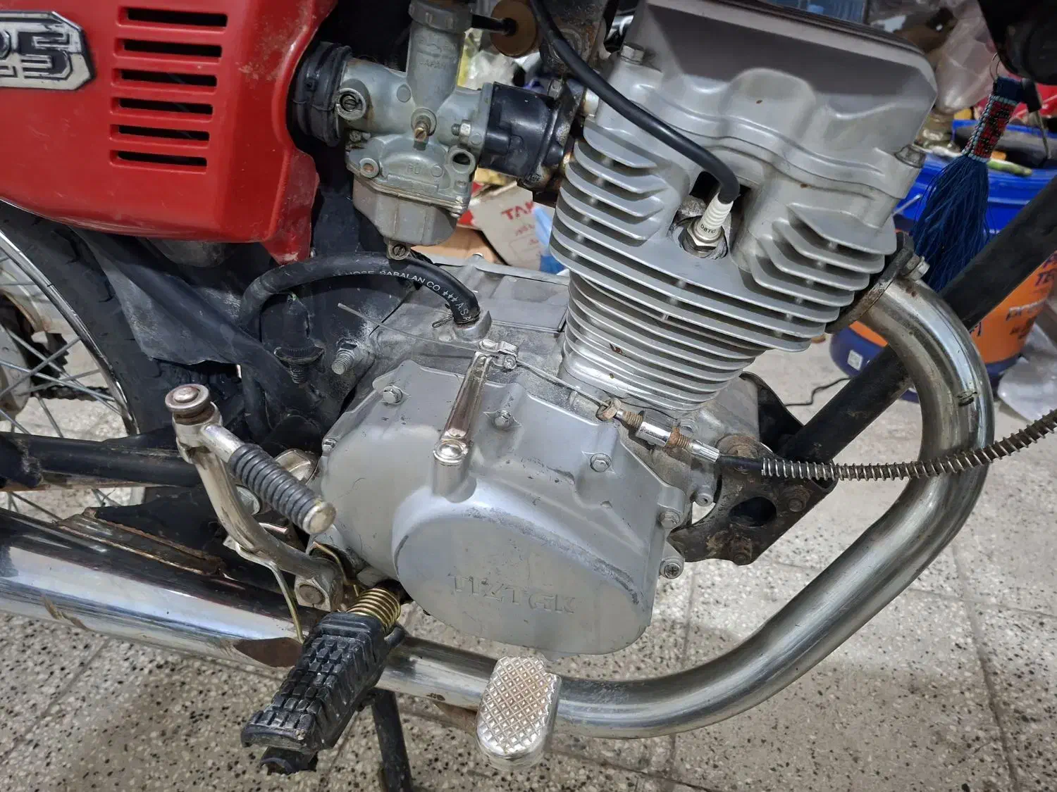 تیزتک ۱۲۵مدل ۸۵ مزایده ای|موتورسیکلت|اسفراین, |دیوار