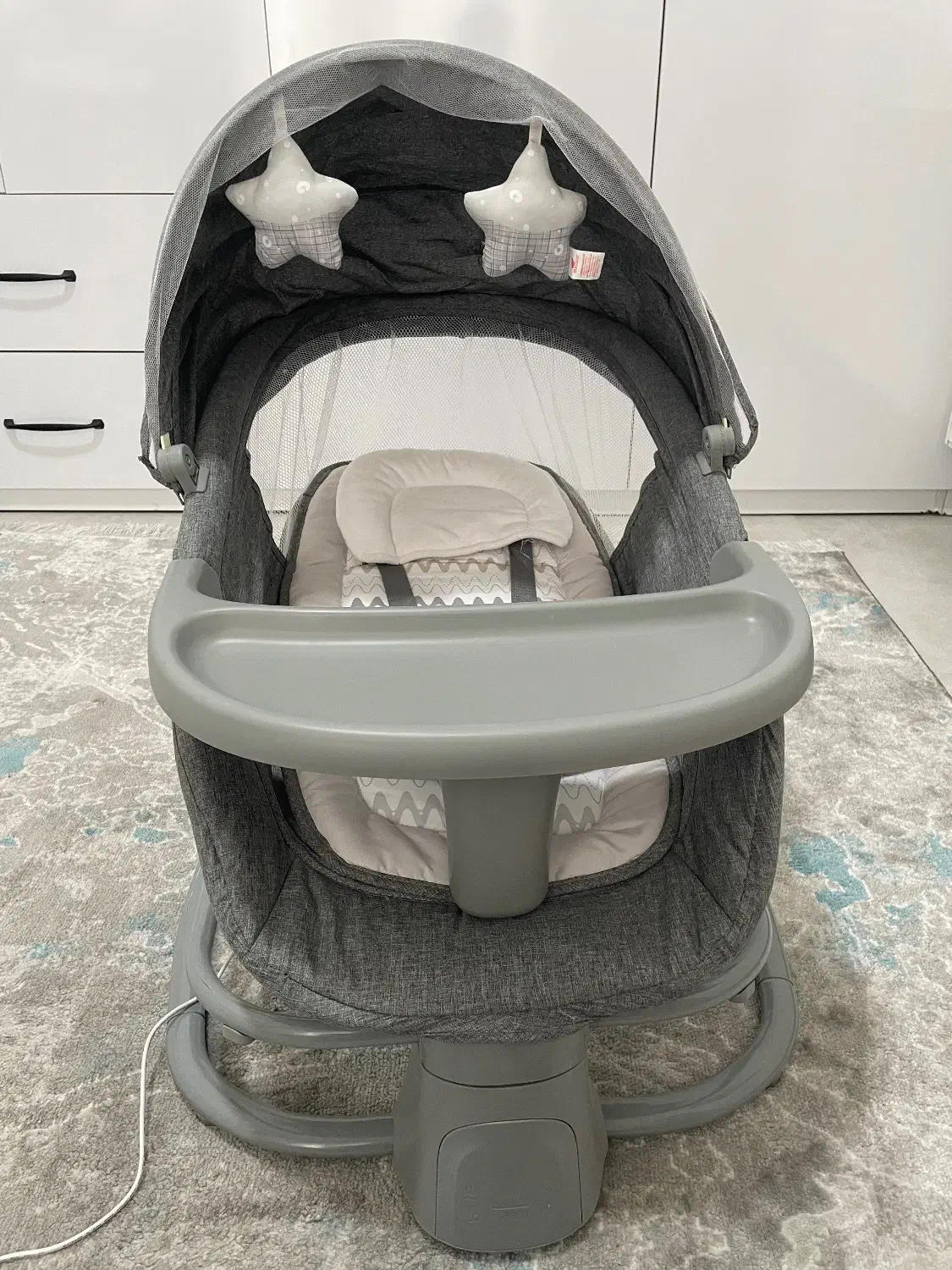 گهواره برقی ماستلا ۳ در۱ همراه با میز غذا|کالسکه و لوازم جانبی|درگز, |دیوار