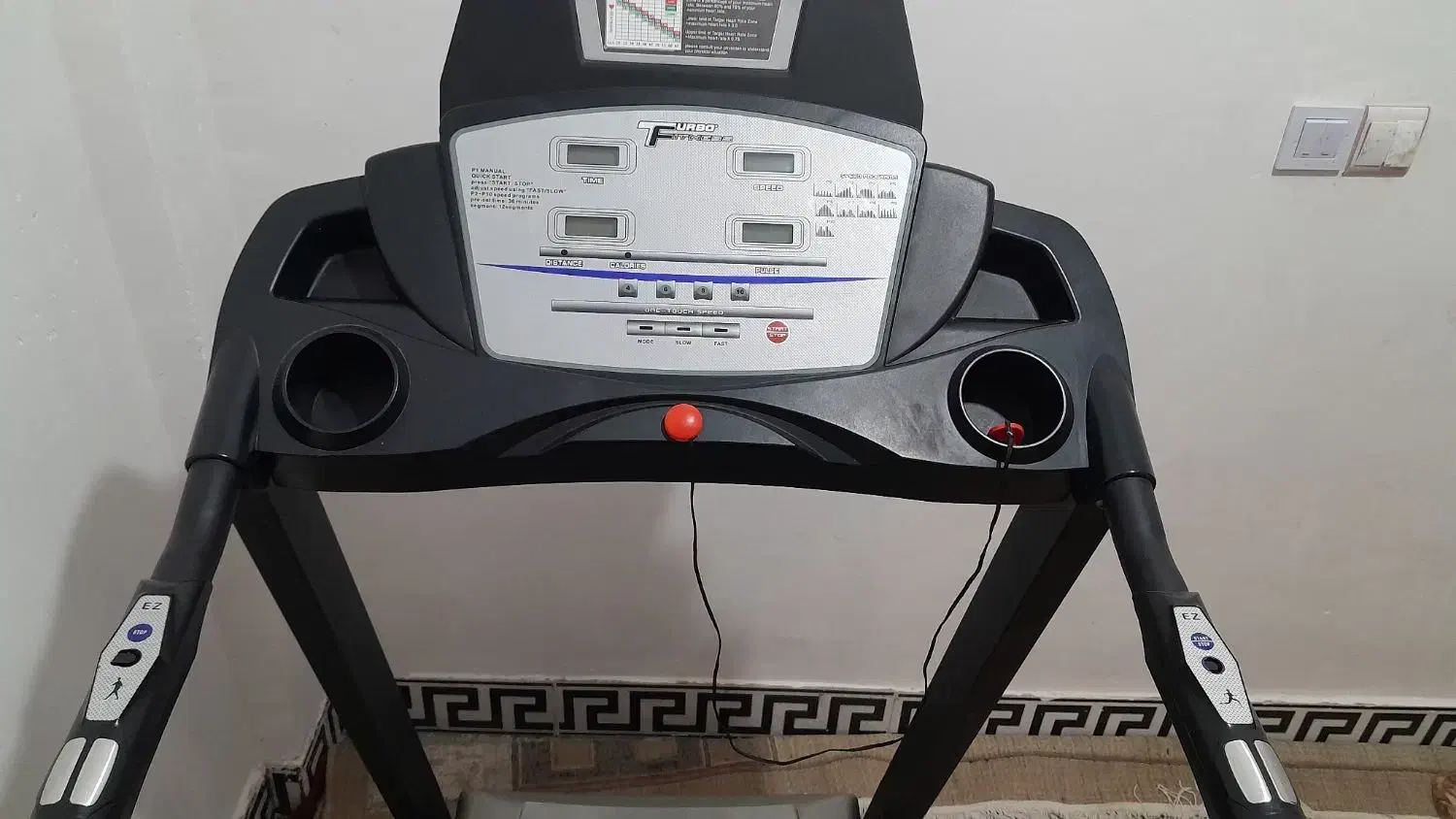 تردمیل توربو فیتنس سالم ودرجه یک|تجهیزات ورزشی|شهرکرد, |دیوار