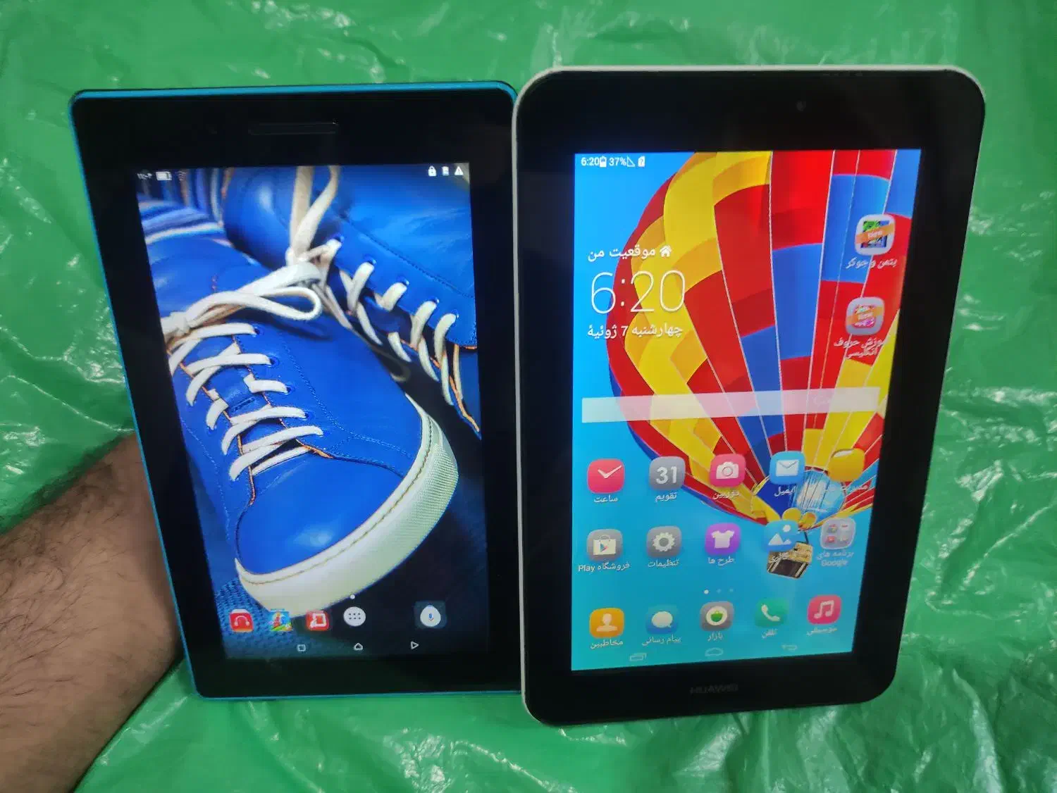 تبلت هواوی و لنوو سالم شیک کلی بازی هر عدد 1400|تبلت|تهران, مینای جنوبی|دیوار