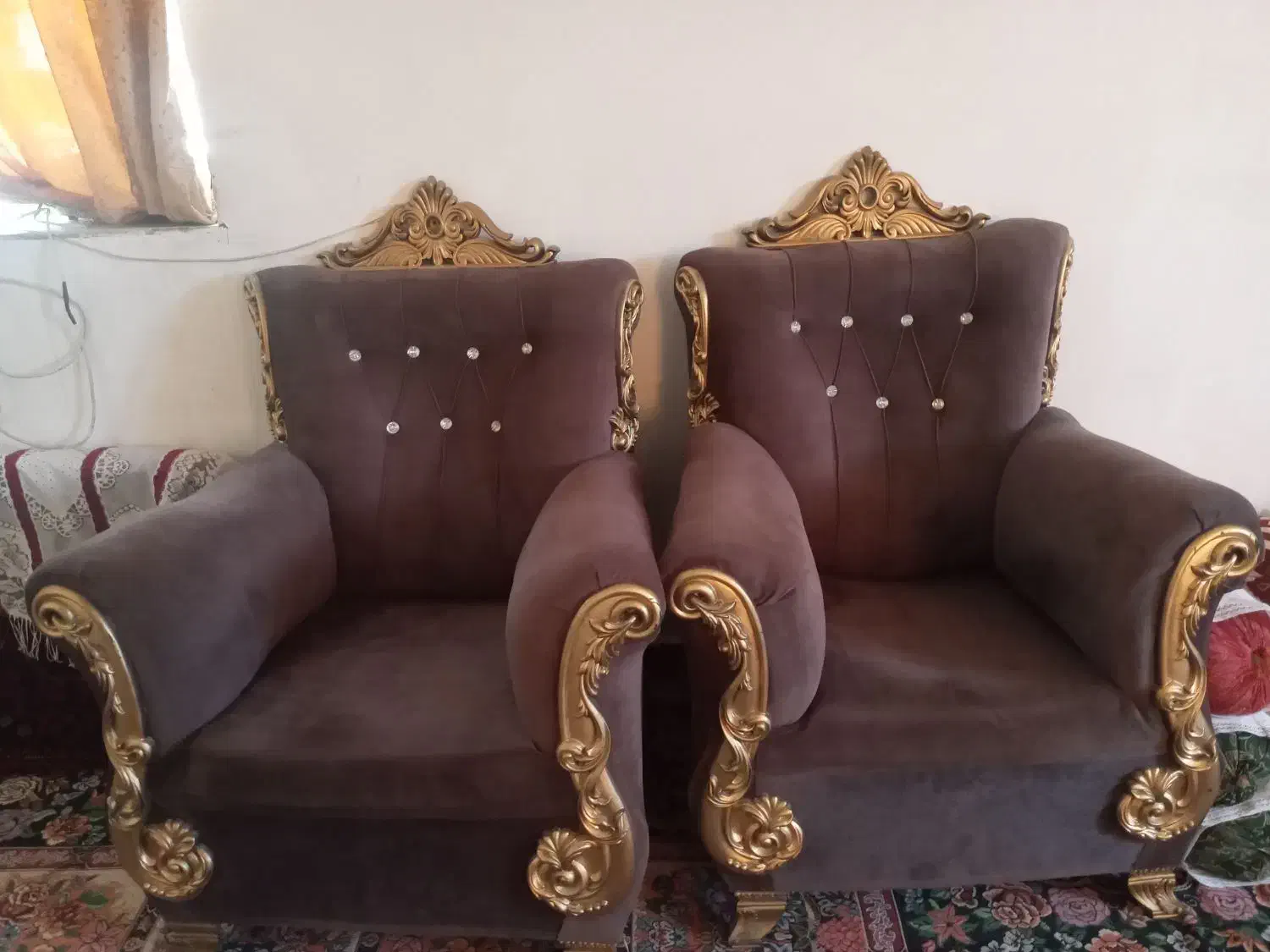 مبل ۷ نفره کاملا نو|مبلمان خانگی و میز عسلی|جیرفت, |دیوار