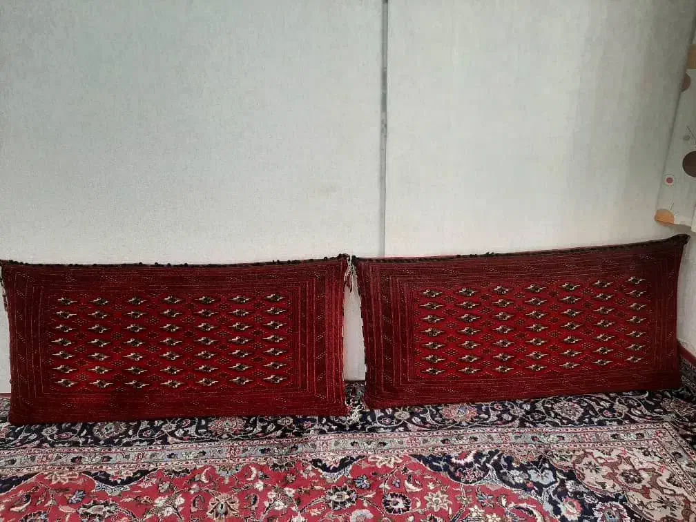 پشتی دستباف ترکمن اصلی|پشتی|مشهد, شهرآرا|دیوار