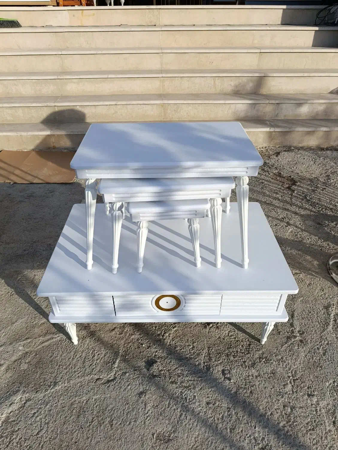 چوبی و وکیوم عسلی و جلو مبلی|مبلمان خانگی و میز عسلی|خرم‌آباد, |دیوار