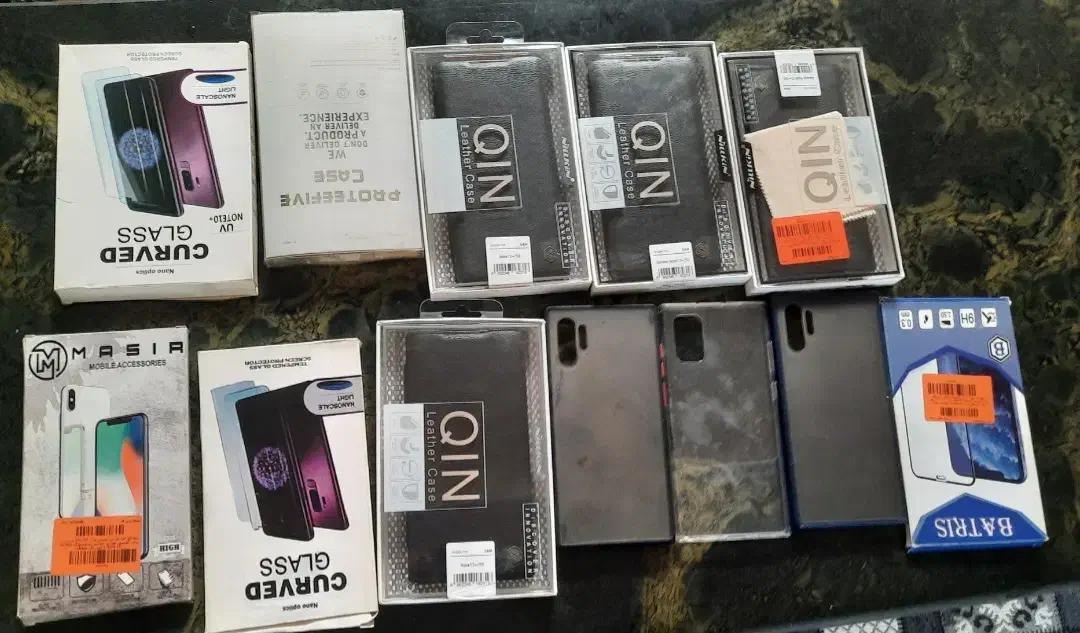 شارژر و جلد گوشی گلکسی نوت 10 پلاس|لوازم جانبی موبایل و تبلت|کوهدشت, |دیوار