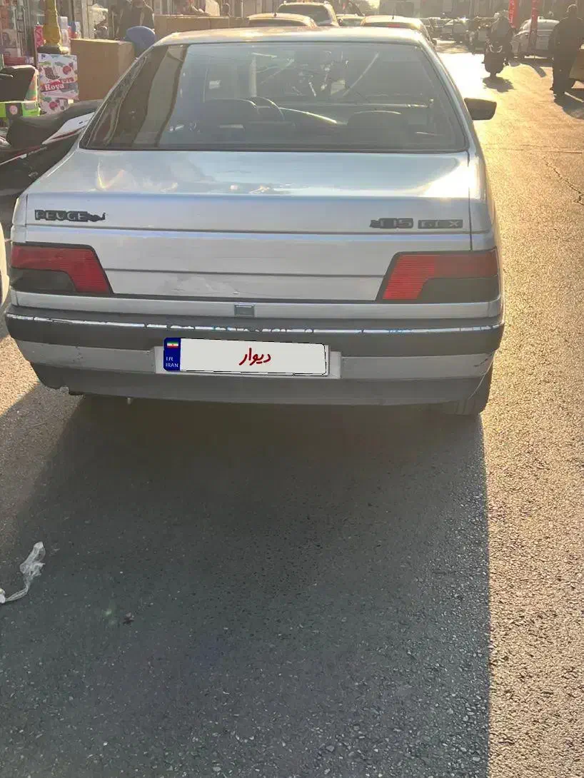 پژو ۴۰۵ نقره ای مدل ۹۱|خودرو سواری و وانت|آفتاب, |دیوار