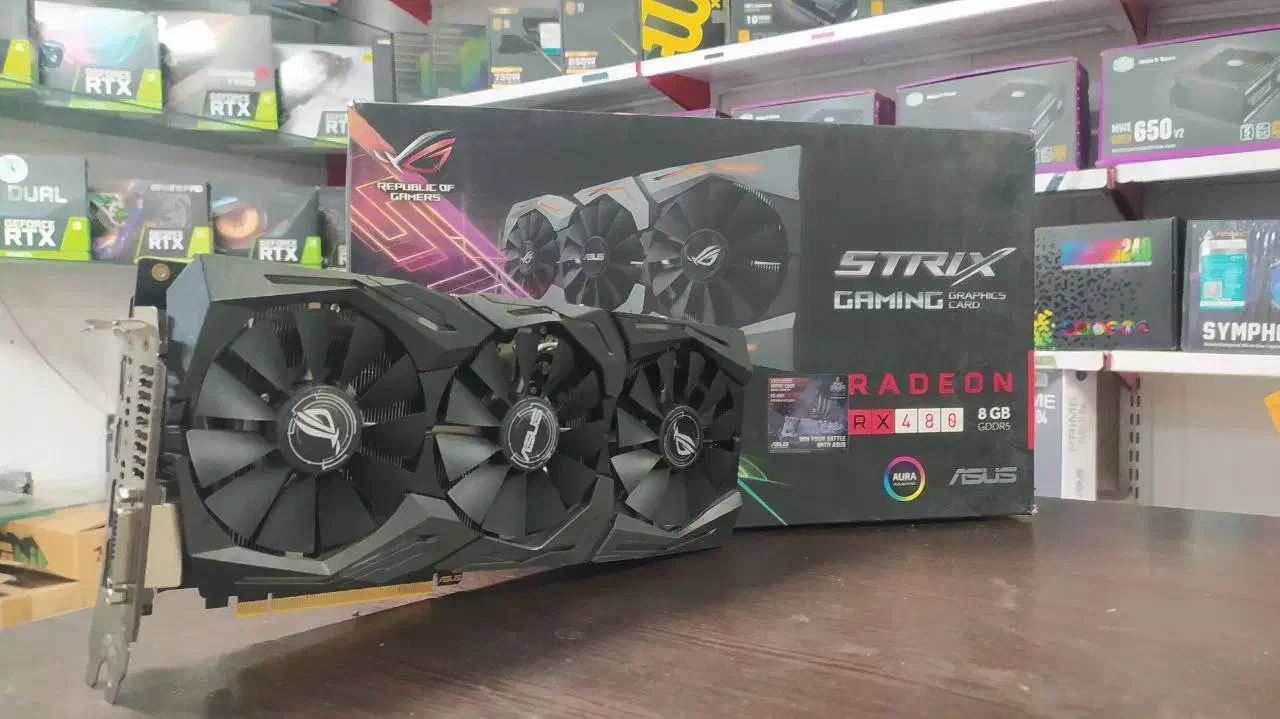 کالکشن کارت گرافیک Rx 480 4G غیرماین|قطعات و لوازم جانبی رایانه|تهران, سلسبیل شمالی|دیوار