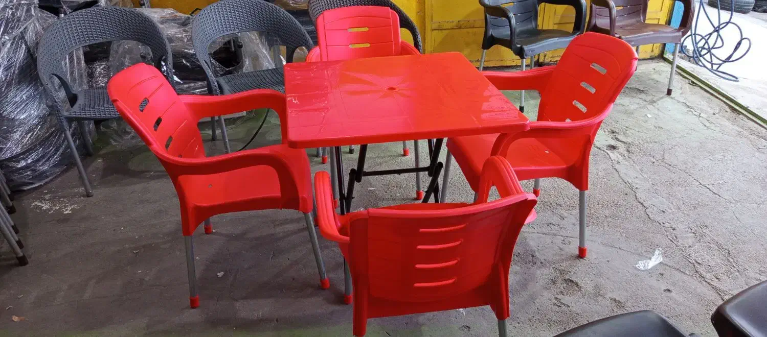 صندلی دسته دار پایه فلزی طرح تسا کد 101|میز و صندلی غذاخوری|سوسنگرد, |دیوار