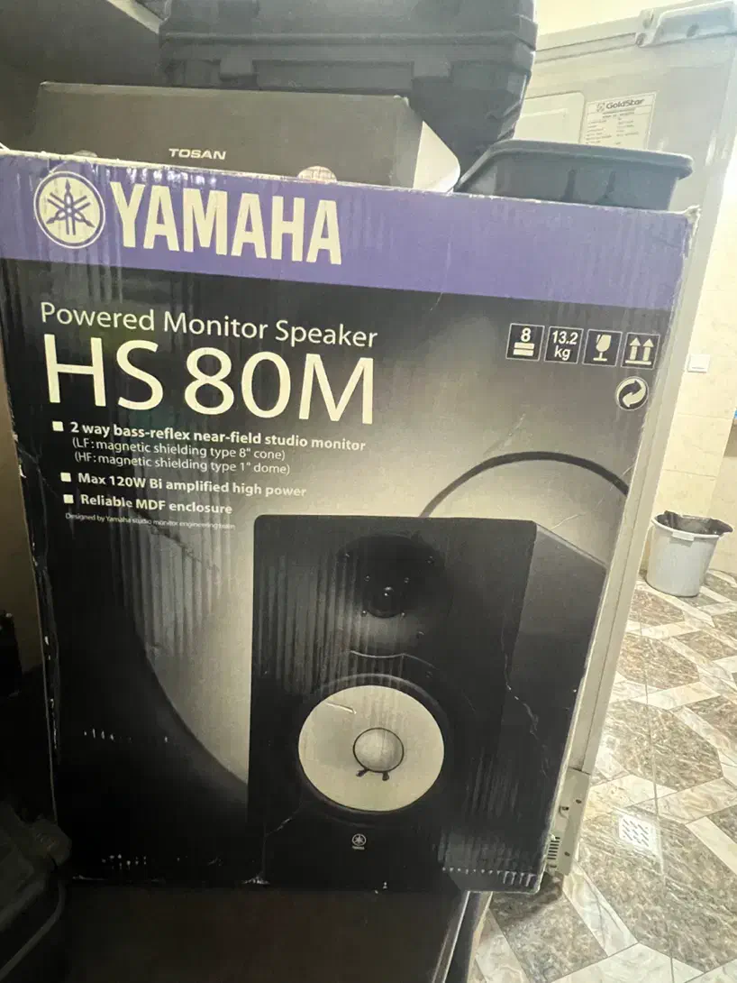 اسپیکر مانیتورینگ یاماها Yamaha Hs80 m|صوتی و تصویری|تهران, سهروردی|دیوار
