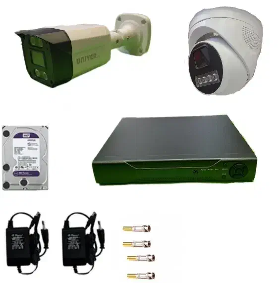 دوربین مداربسته۴کانال ۵مگاپیکسل با۲دوربین پیشرفته|دوربین مداربسته|کرمان, |دیوار