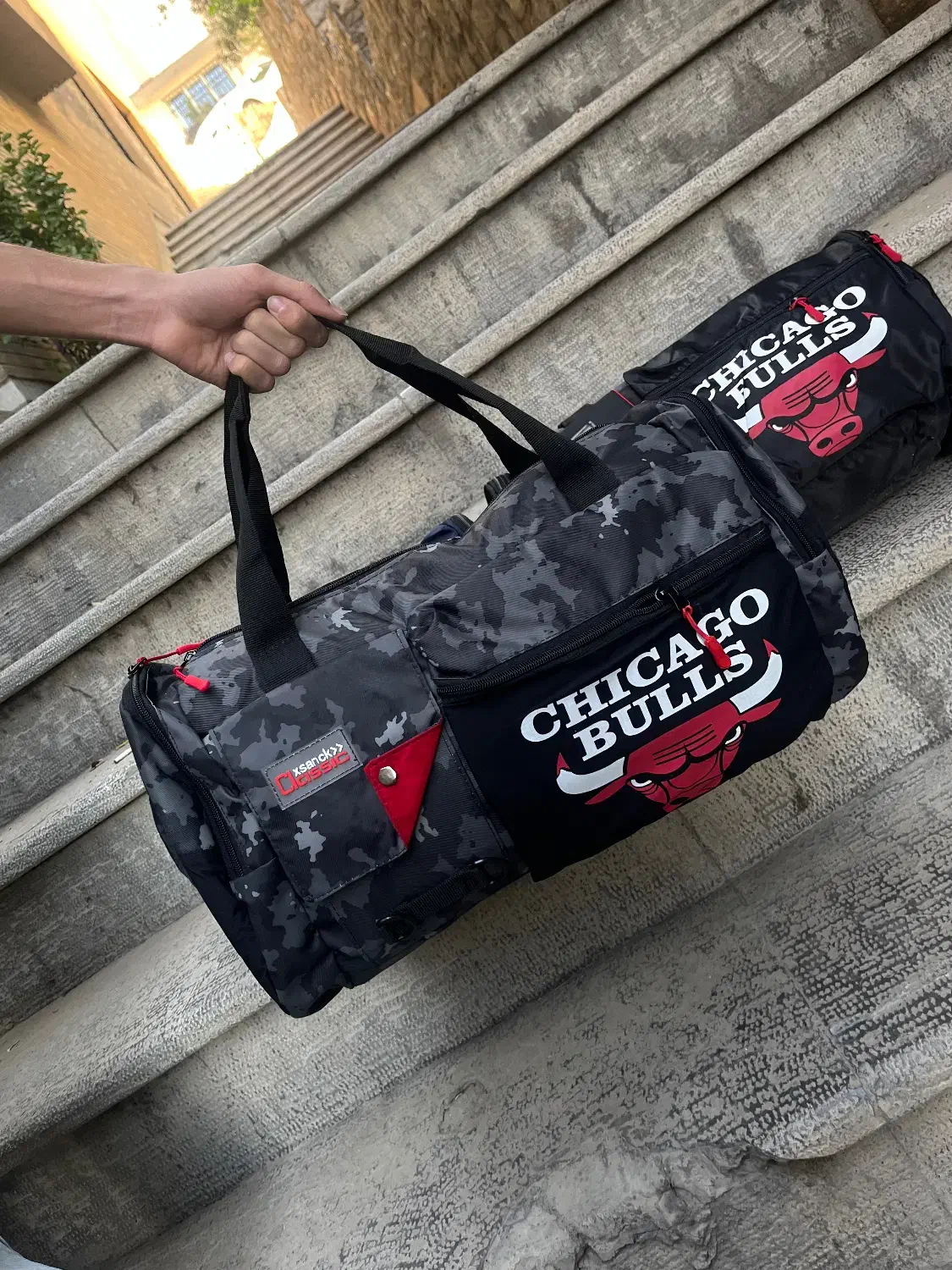 ساک ورزشی شیکاگو بولز کوله کیف ۱۱ رنگ شمعی|کیف، کفش، کمربند|اصفهان, همتآباد|دیوار