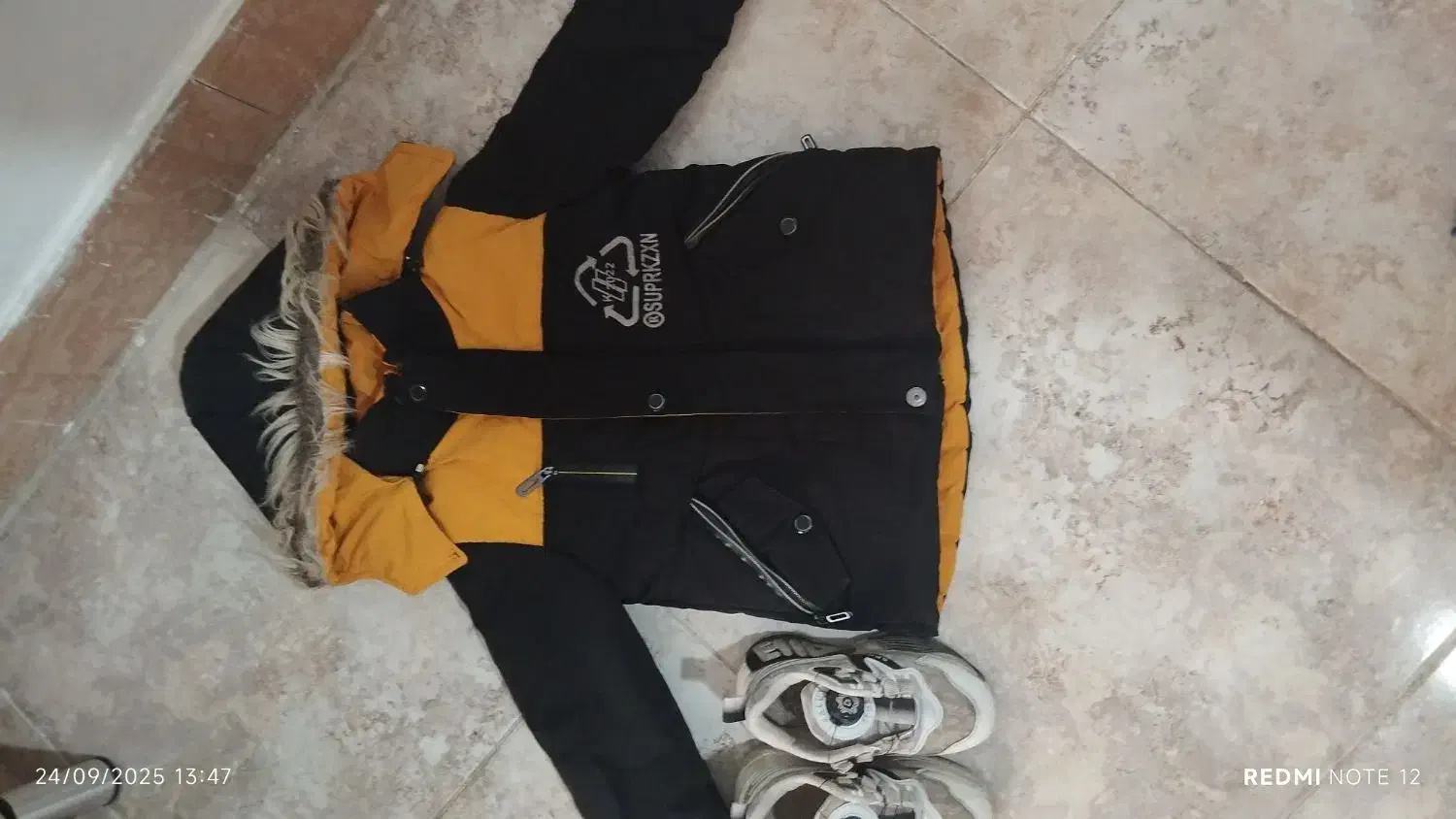 کاپشن پسرانه وکتونی|کفش و لباس بچه|رباطکریم, رباطکریم|دیوار