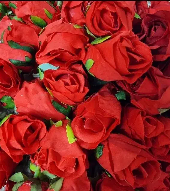 سر گل مصنوعی رز جهت تزیین باکس گل|گل مصنوعی|ری, فیروزآبادی|دیوار