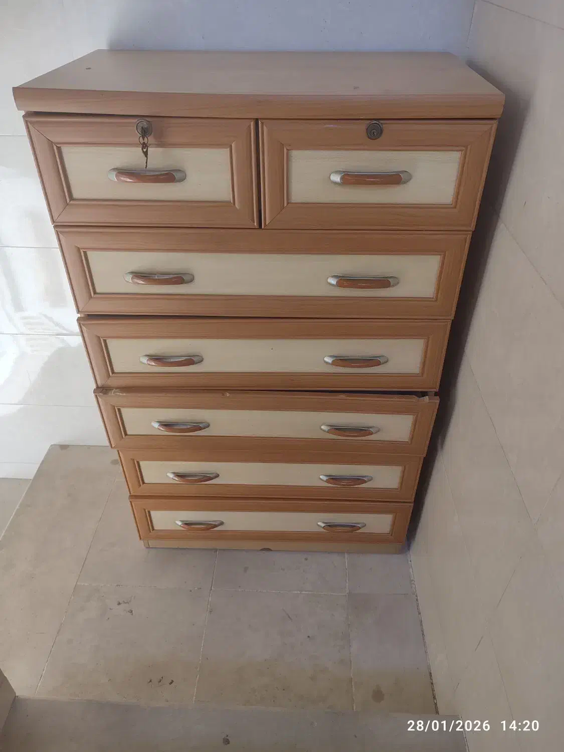 کمد کشویی|جاکفشی، کمد، دراور|شوشتر, |دیوار