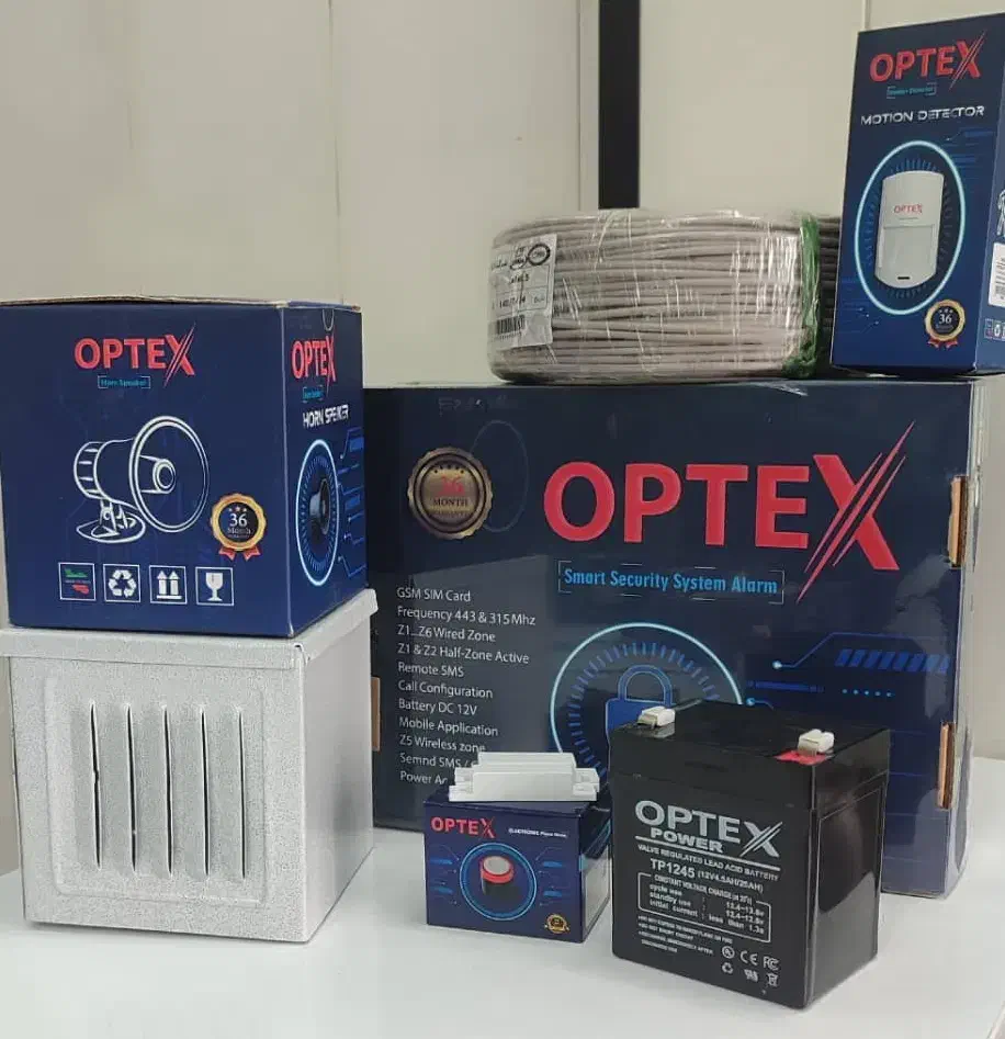 بسته شماره  یک اقتصادی دزدگیر اماکن OPTEX EX1 01|دوربین مداربسته|اندیشه, شهرک مریم|دیوار