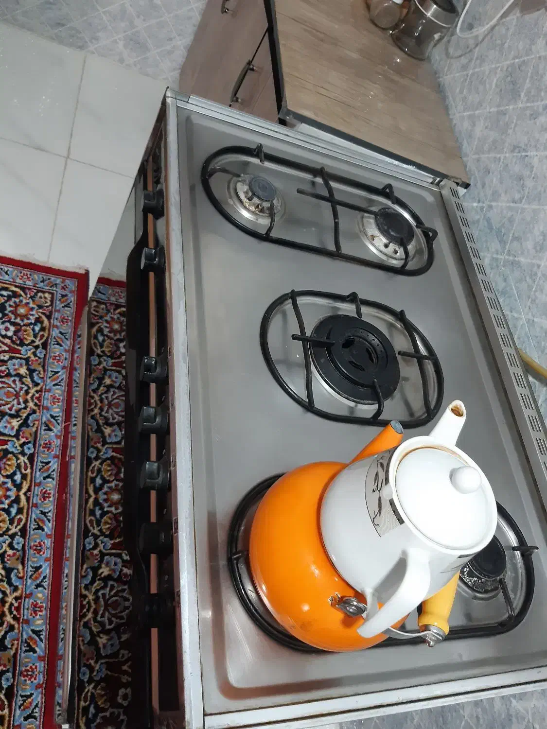 گاز فر با دوتا جوجه گردان مارک سینجر|اجاق گاز و لوازم برقی پخت‌وپز|کرمانشاه, |دیوار