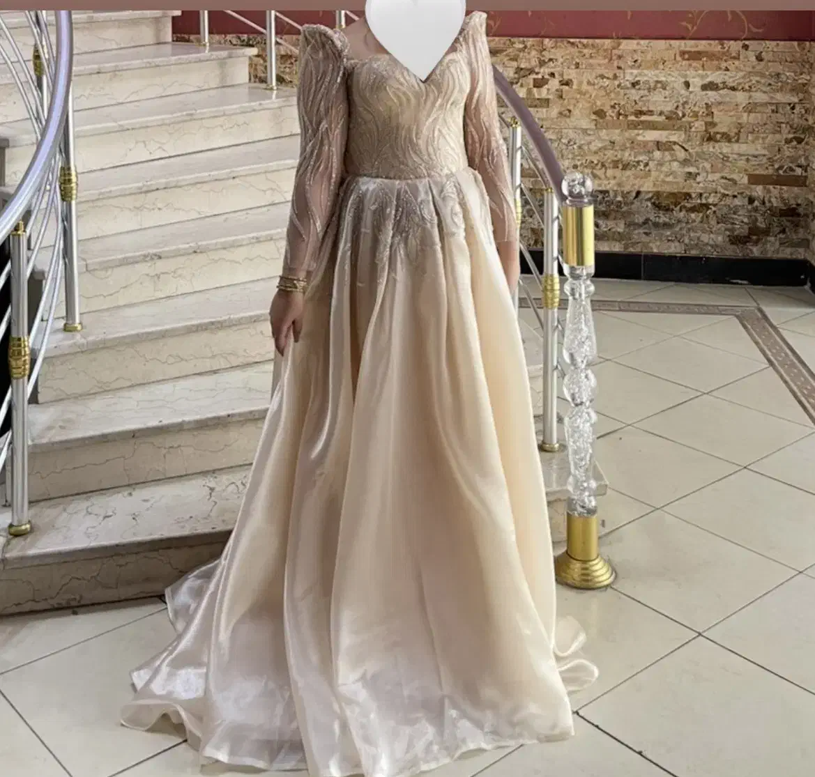 لباس مجلسی باکسدوزی تمام کارشده|لباس|مراغه, |دیوار