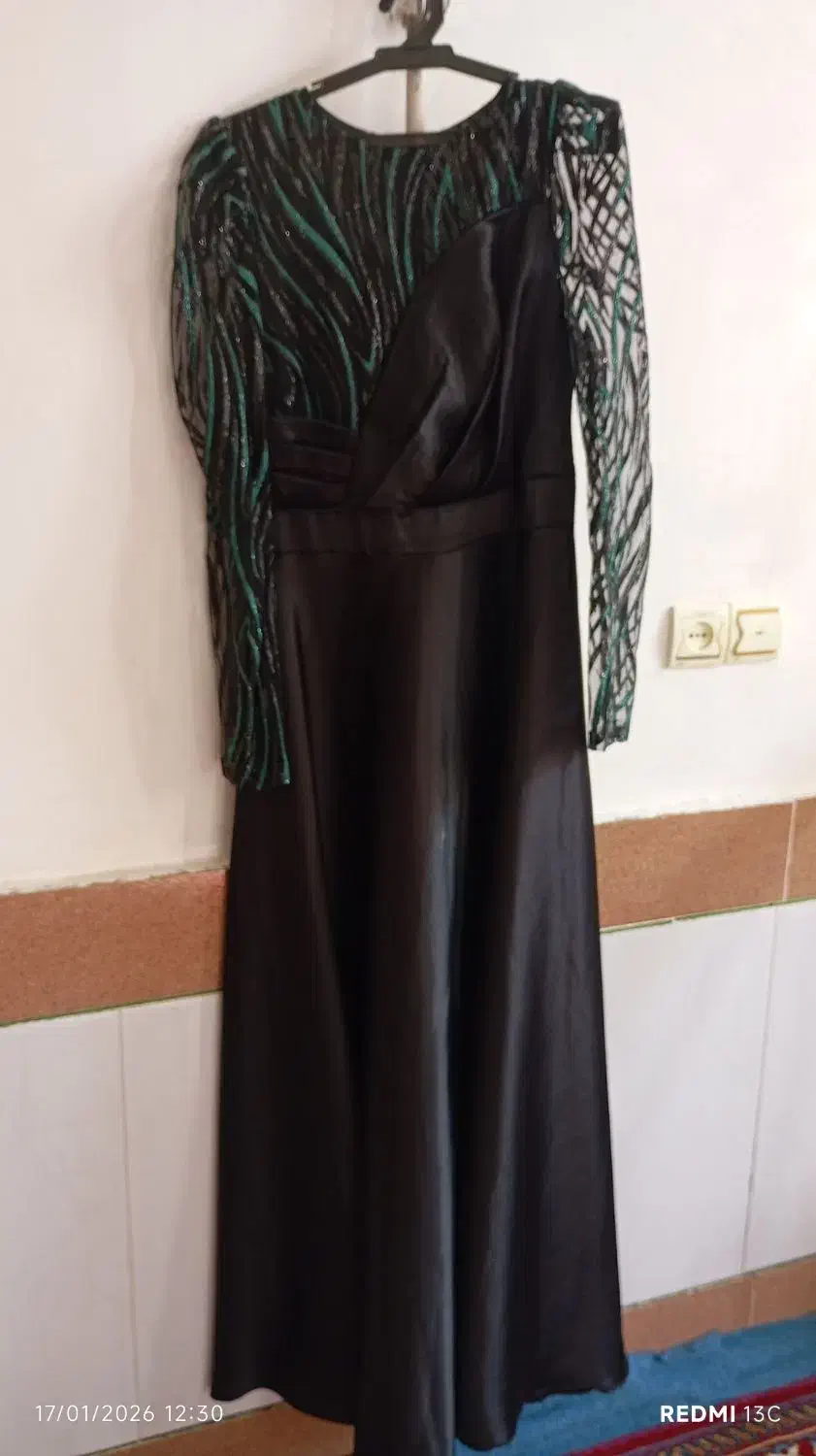 لباس مجلسی مشکی سایز 44-46|لباس|نهاوند, |دیوار