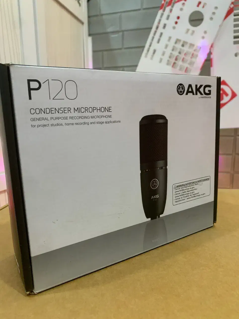 میکروفن استودیویی AKG P120|آلات موسیقی|ساری, |دیوار