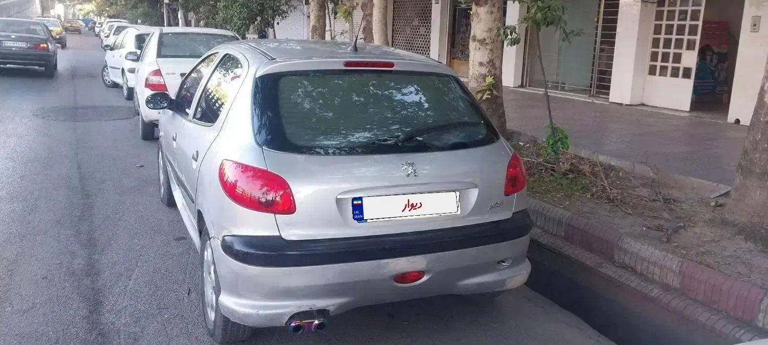 فروش یک دستگاه پژو ۲۰۶|خودرو سواری و وانت|ساری, |دیوار