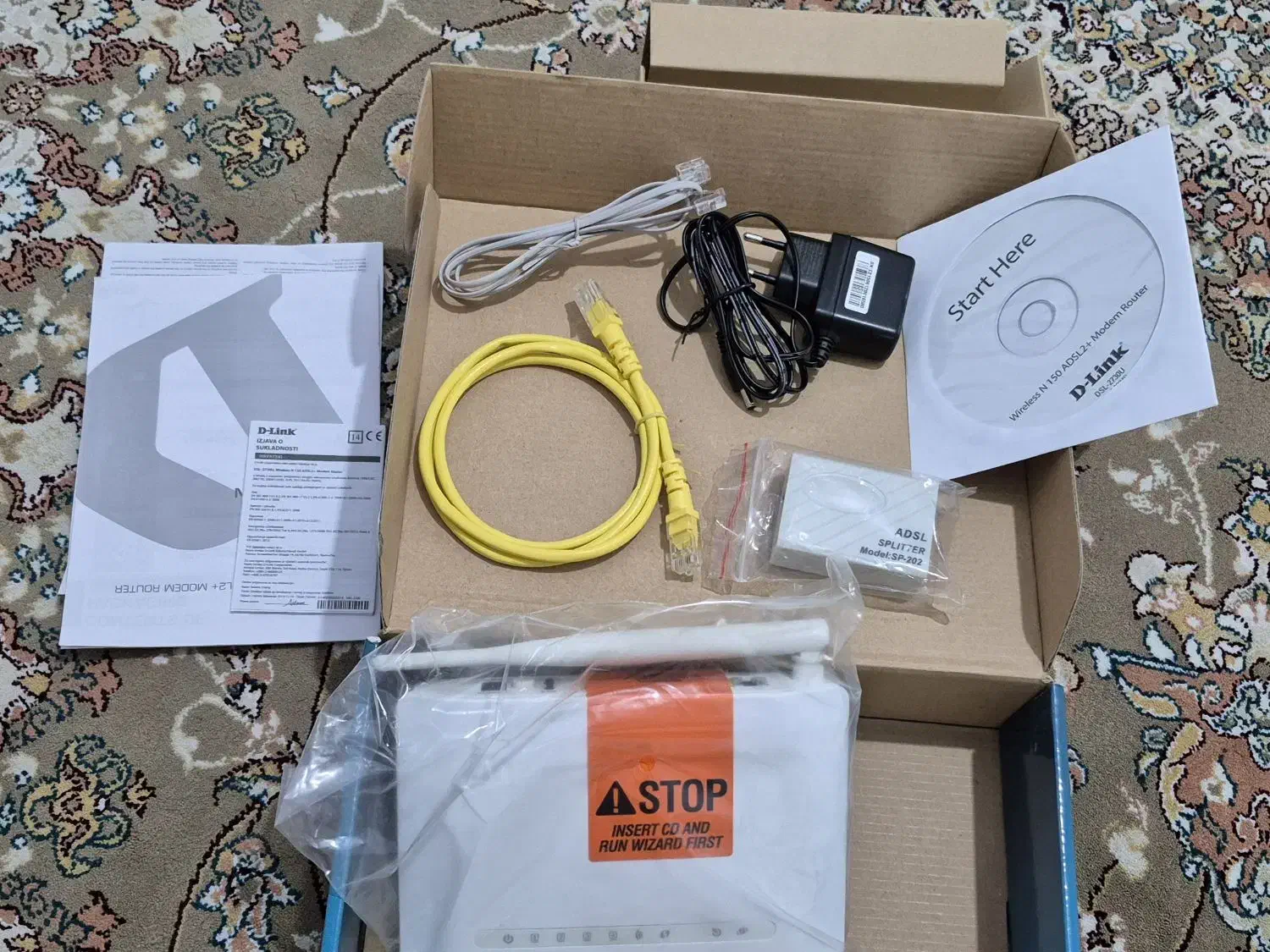 مودم D link 2730 برای ADSL|مودم و تجهیزات شبکه|سنندج, |دیوار