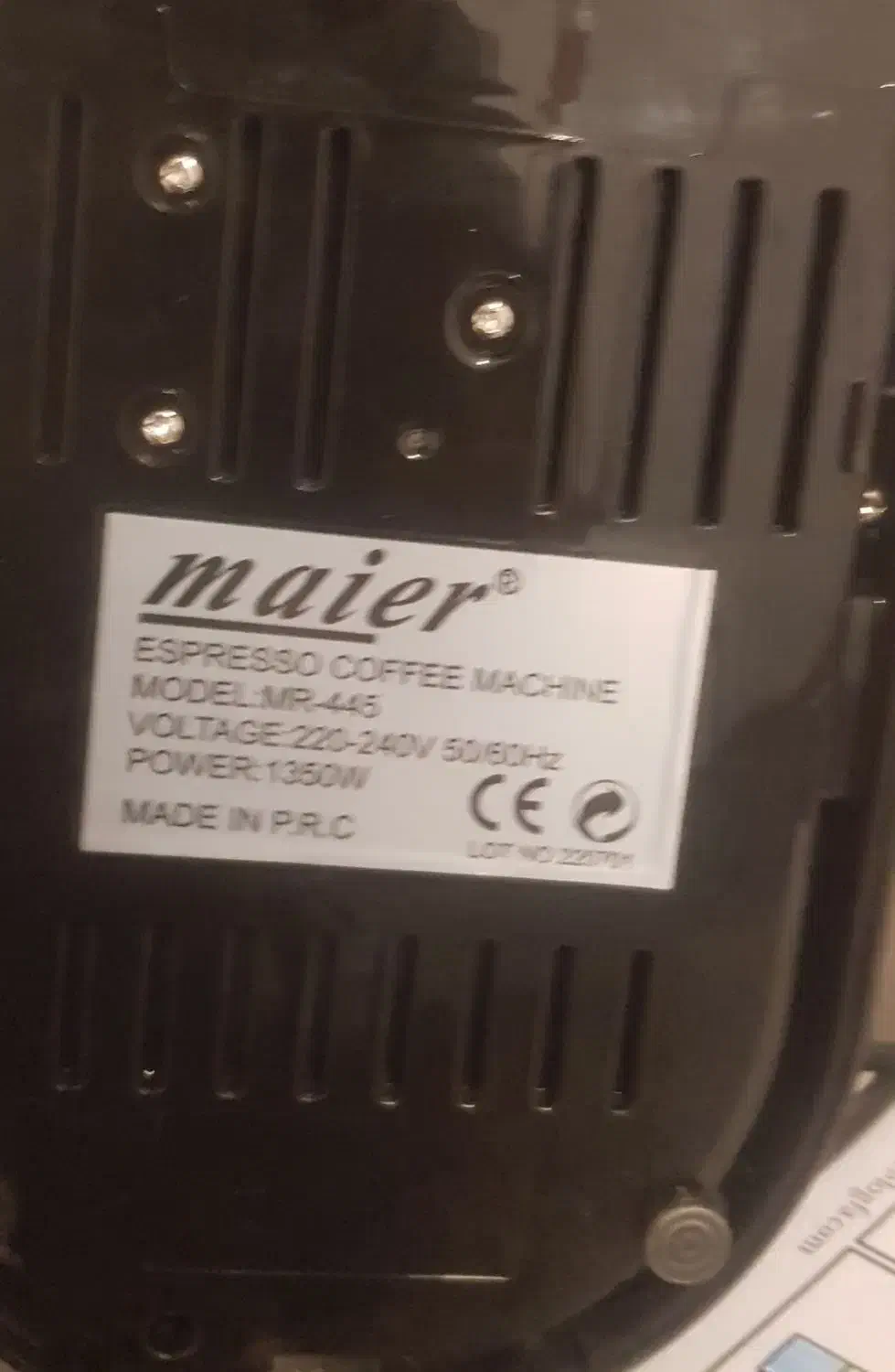 دستگاه قهوه ساز خانگی مارک مایر|سماور، چایساز، قهوهساز|نهاوند, |دیوار