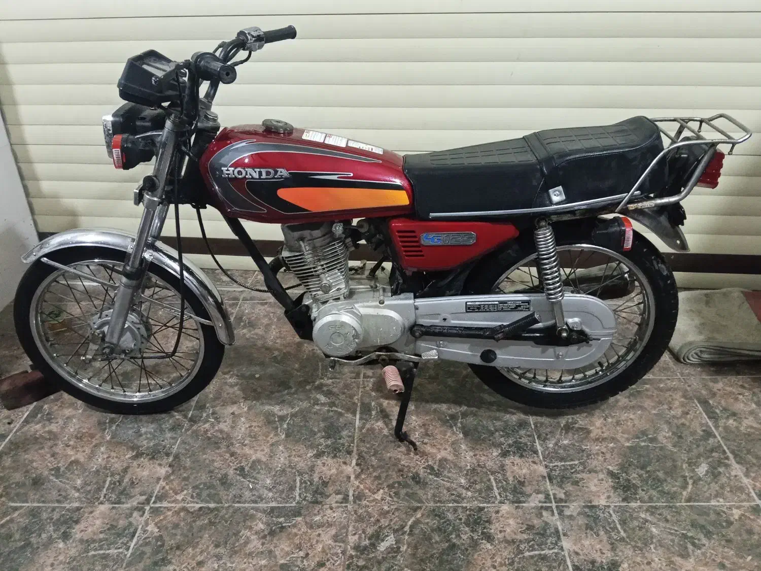 موتور مزایده بدون ایراد درحد با شماره پایینی تماس|موتورسیکلت|مرند, |دیوار