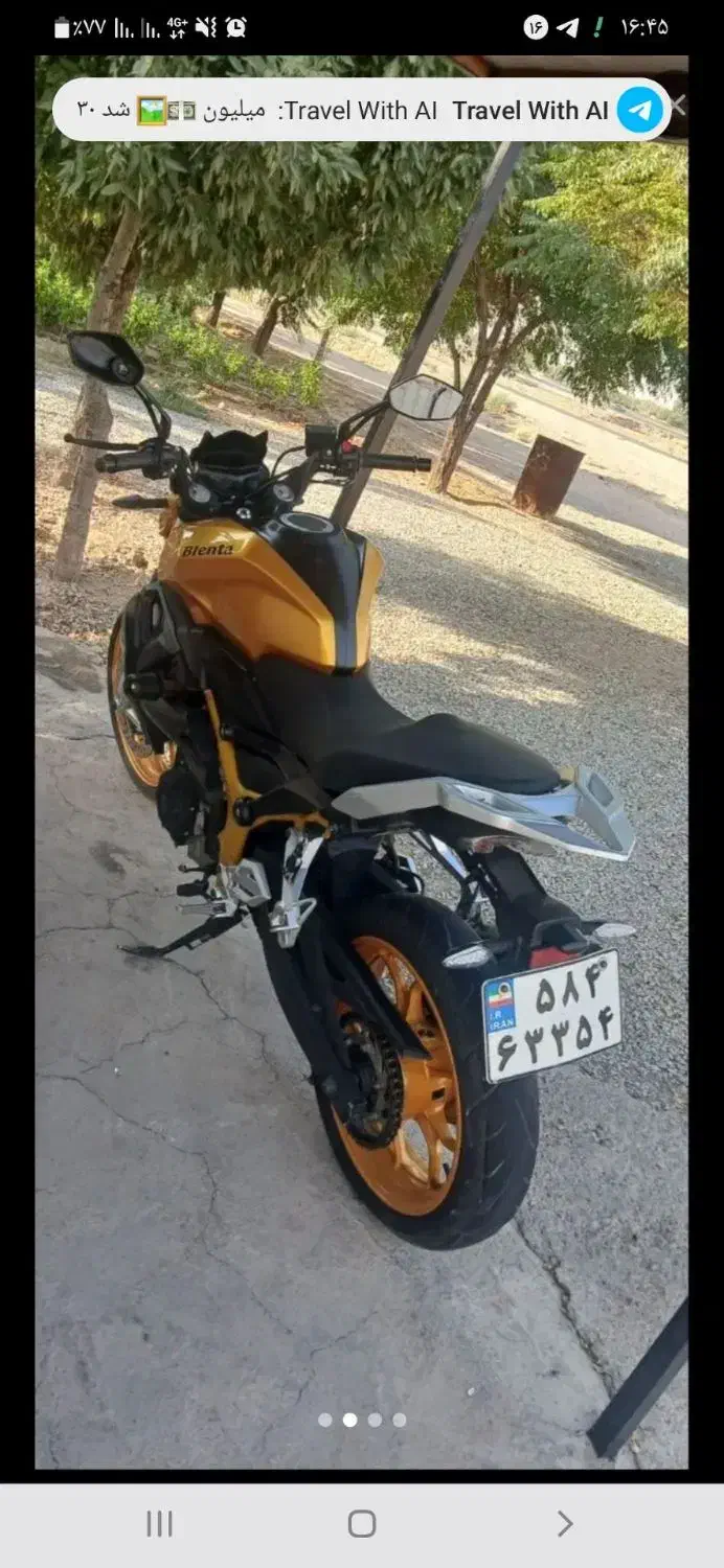 موتور جفت سیلندر بنلتا۳۰۰|موتورسیکلت|محمدیه-قزوین, |دیوار