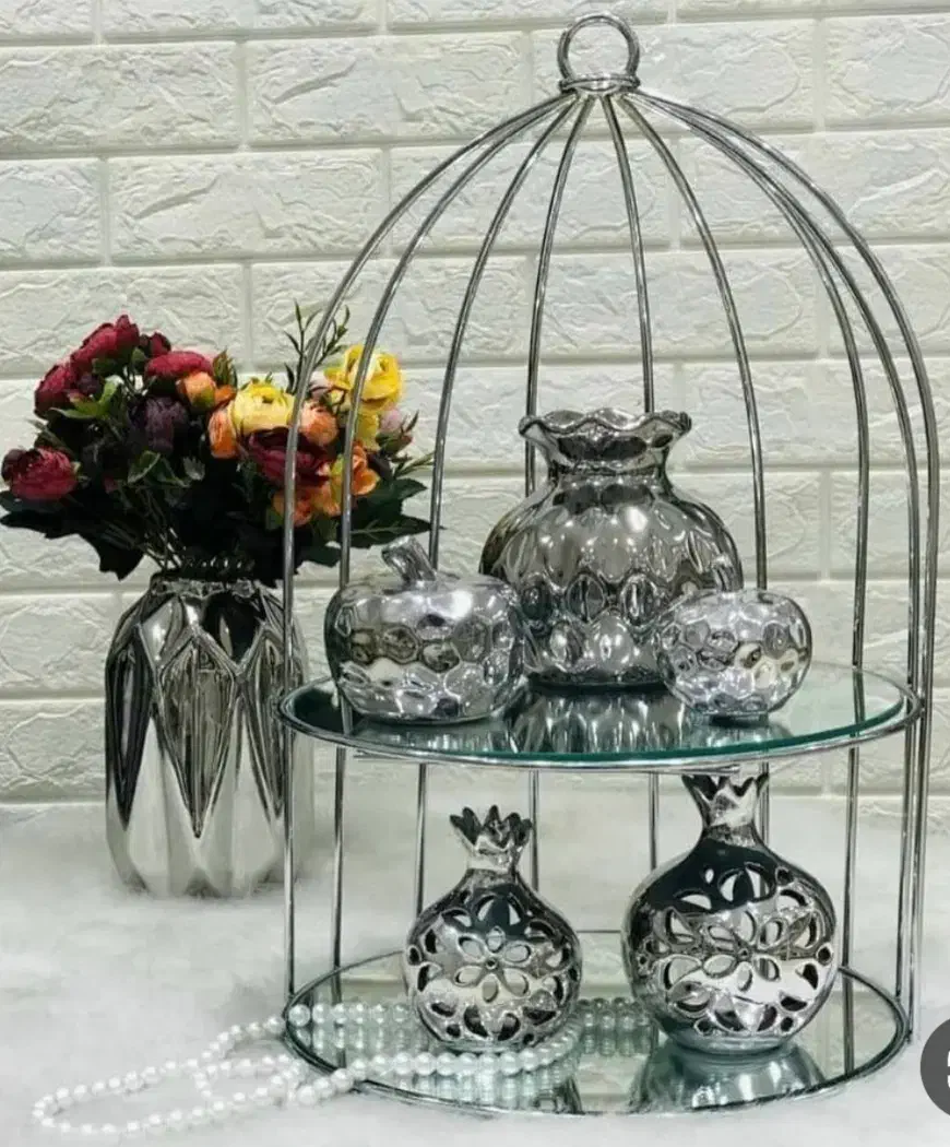 استند قفس یا دکوری کنار سالنی نو مفت مفت|صنایع دستی و سایر لوازم تزئینی|مشهد, شترک|دیوار