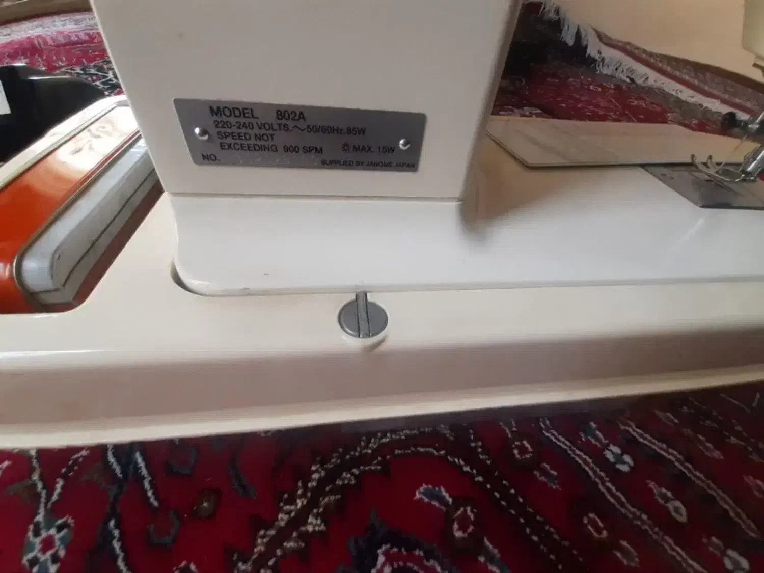 چرخ خیاطی ژانومه ۸۰۲|چرخ خیاطی و ریسندگی|چادگان, |دیوار