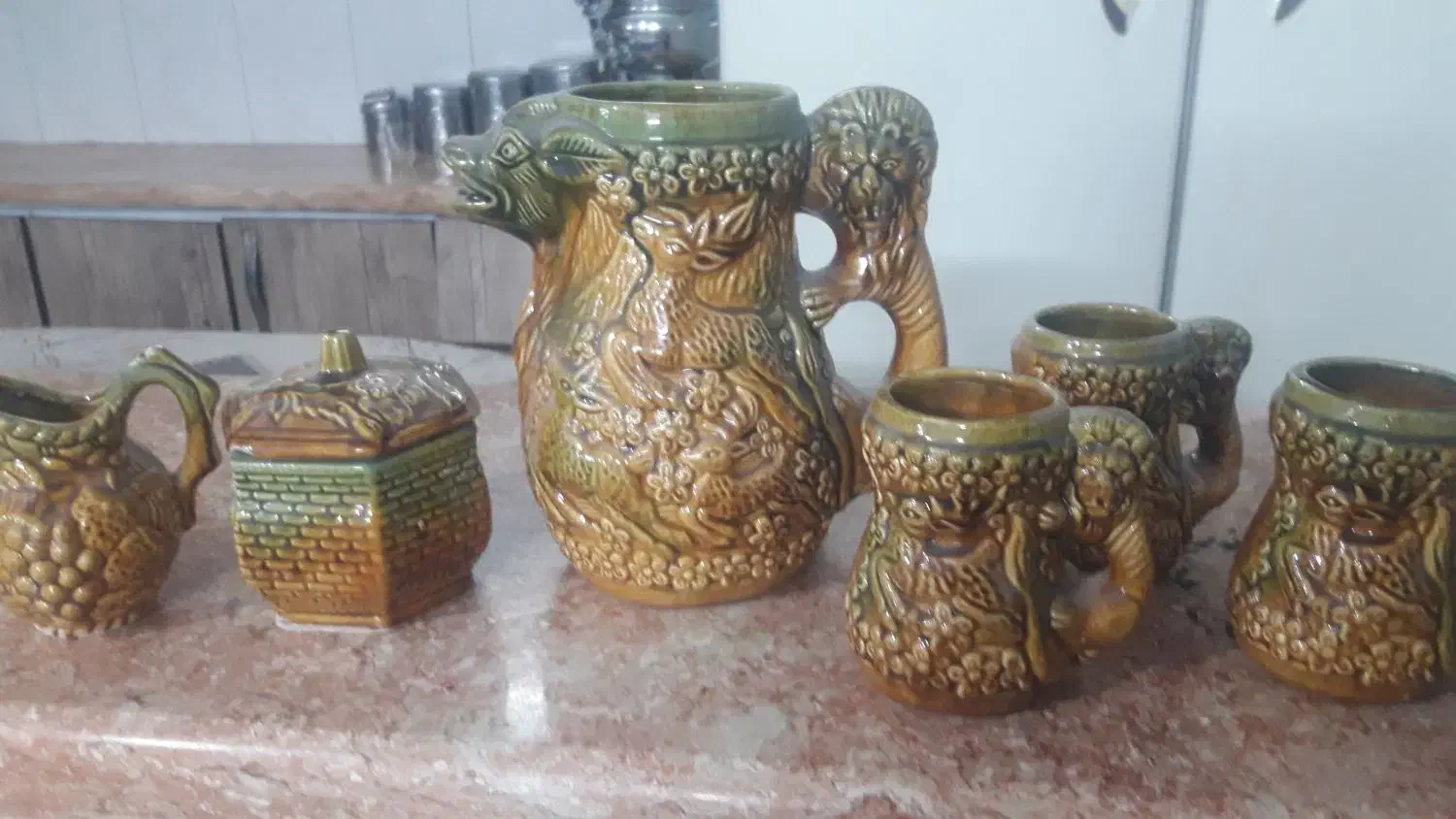 ظروف سفالی آنتیک|صنایع دستی و سایر لوازم تزئینی|ری, عباسآباد|دیوار