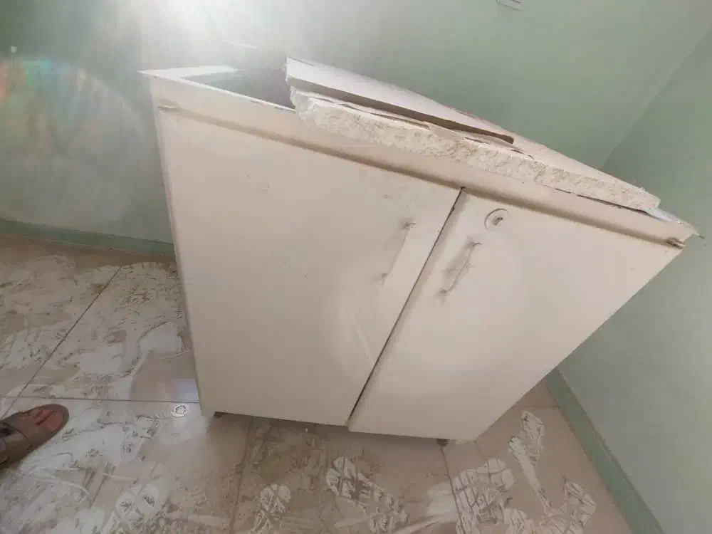 کابینت فلزی وهود آشپزخانه|آب‌چکان و نظم‌دهنده ظروف|اهواز, پادادشهر|دیوار