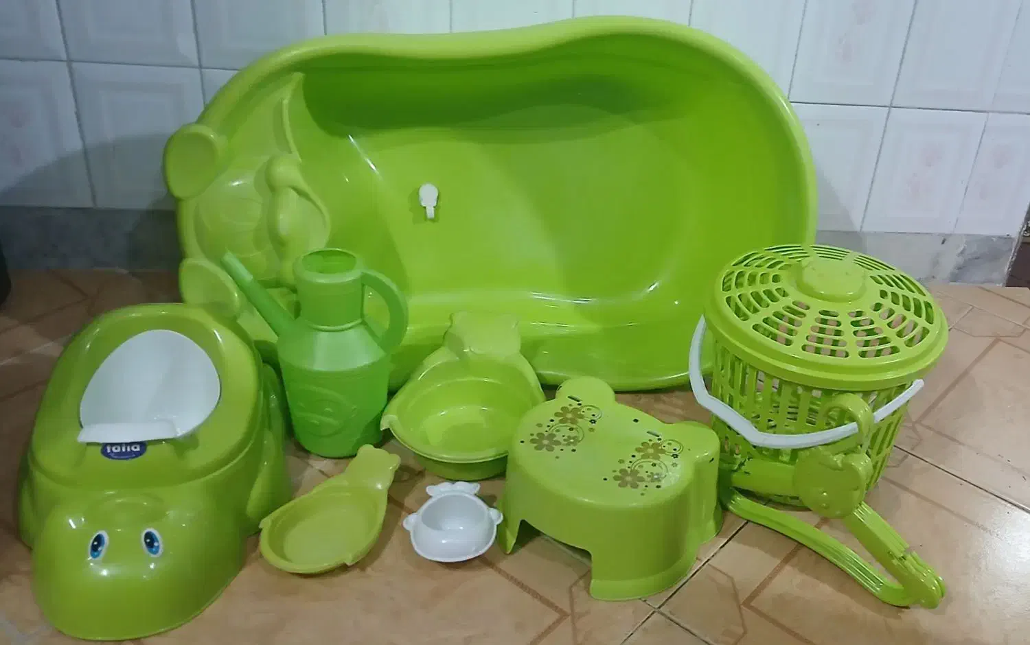 ست وان حمام کودک|لوازم حمام|سمنان, |دیوار